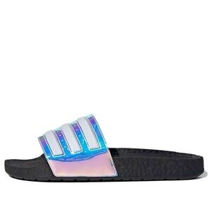 Adidas Adilette Holographic/ iridescent Slide Sandals